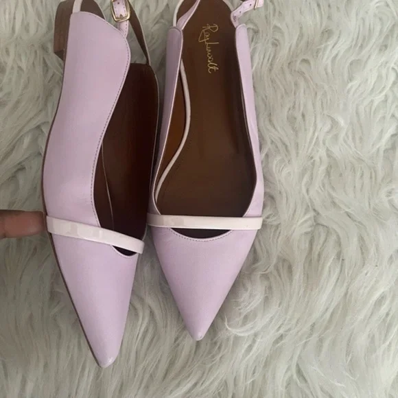 Malone souliers Roy luwolt Marion flat ballerina slingback leather shoes - Picture 2 of 8